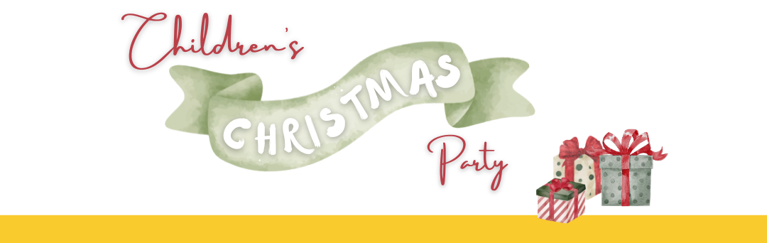 Banner 2025 Childrens Christmas Party Christmas Party Banner